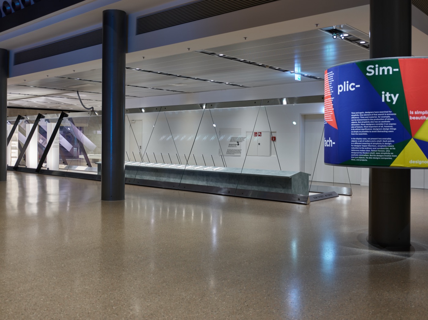 Design Display, zweite Ausstellung Simplicity
